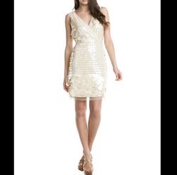 BCBG Nude Size 2 Semi Formal Cocktail Dress on Queenly