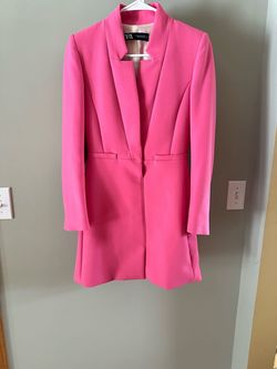 Zara Pink Size 0 Jersey Free Shipping Sorority Jumpsuit Dress on Queenly