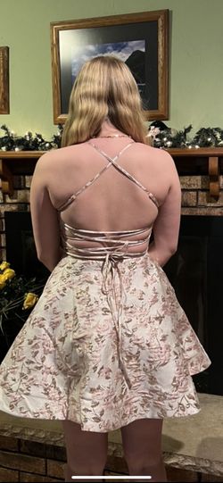 Macy's Nude Size 4 50 Off Homecoming Flare Cocktail Dress on Queenly