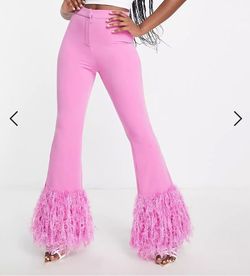 Asos Luxe Pink Size 4 Nightclub Floor Length Jumpsuit Dress on Queenly