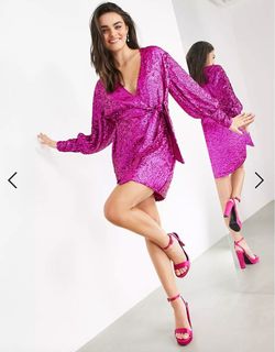 Asos Edition Pink Size 2 Appearance Pageant Mini Cocktail Dress on Queenly