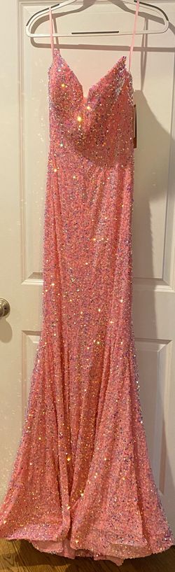 Style PS21208 Portia and Scarlett Pink Size 8 Free Shipping Ps21208 Mermaid Dress on Queenly