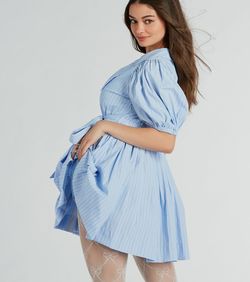 Style 05102-5658 Windsor Pink Size 12 Jersey Plus Size Sleeves Military Straight Dress on Queenly