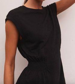 Style 1-1200879587-2791 Z Supply Black Size 12 Plus Size Free Shipping Cocktail Dress on Queenly