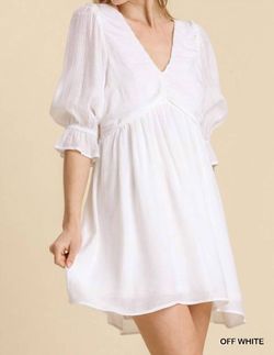 Style 1-1311590759-2901 umgee White Size 8 Casual Cocktail Dress on Queenly