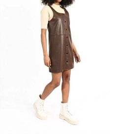 Style 1-1456168940-3236 MOLLY BRACKEN Brown Size 4 Free Shipping Polyester Tall Height Cocktail Dress on Queenly
