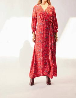 Style 1-1817058373-2696 natalie martin Red Size 12 Long Sleeve Floor Length Straight Dress on Queenly