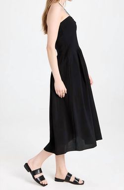 Style 1-1860703111-3236 Vince Black Size 4 Halter Pockets Free Shipping Tall Height Cocktail Dress on Queenly