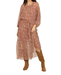 Style 1-2193257154-2901 Veronica M Brown Size 8 Sleeves Straight Dress on Queenly