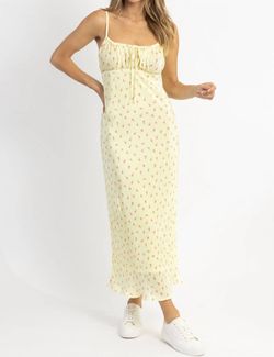 Style 1-2340793197-2696 Blue Blush Yellow Size 12 Polyester Print Cocktail Dress on Queenly