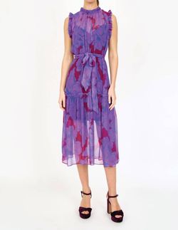 Style 1-2652473292-2696 CHRISTY LYNN Multicolor Size 12 Silk Belt Floral Cocktail Dress on Queenly