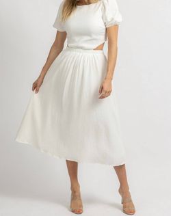 Style 1-3219850182-2901 Blue Blush White Size 8 High Neck Sleeves Backless Cocktail Dress on Queenly