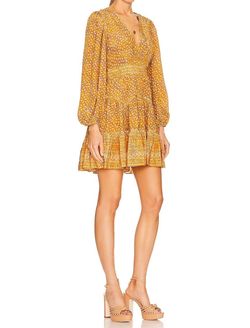 Style 1-3858685129-649 Ulla Johnson Yellow Size 2 Mini Free Shipping Cocktail Dress on Queenly