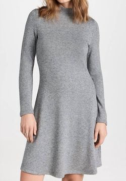 Style 1-4249394644-2696 Vince Silver Size 12 Long Sleeve Sleeves Sorority Rush Mini Cocktail Dress on Queenly