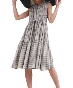 Style 1-557339873-2696 EVA FRANCO Gray Size 12 Belt Cocktail Dress on Queenly