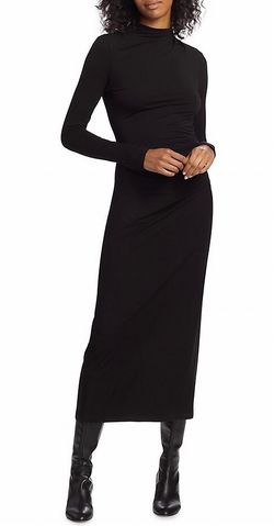 Style 1-591733361-3855 Vince Black Size 0 Long Sleeve Mini Free Shipping Cocktail Dress on Queenly