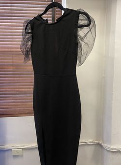 Style 12346 Shein Black Size 0 Tall Height Cocktail Dress on Queenly