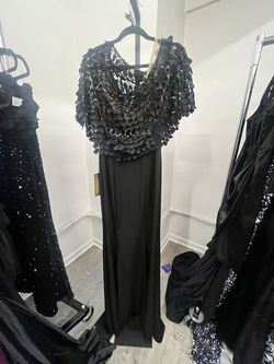 Style 20064 Mac Duggal Black Tie Size 12 Tall Height 50 Off Straight Dress on Queenly