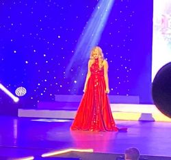 Rachel Allan Red Size 2 50 Off Floor Length Jersey Pageant Jumpsuit Dress on Queenly