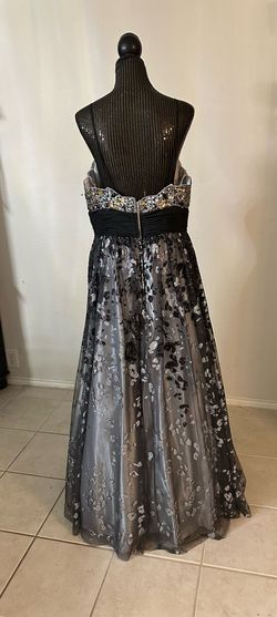 Jovani Multicolor Size 20 Pageant Jersey Floor Length A-line Dress on Queenly
