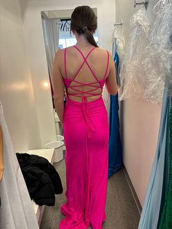 Sherri Hill Pink Size 4 Floor Length Mermaid Dress on Queenly