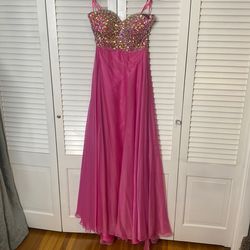 Joli Pink Size 8 Straight Dress on Queenly