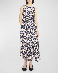 Style 1-1169012810-3610 Ulla Johnson Blue Size 0 Floor Length Straight Dress on Queenly