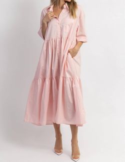 Style 1-1605766212-2901 MABLE Pink Size 8 Sleeves Mini Straight Dress on Queenly