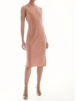 Style 1-1744058724-2901 Lanston Pink Size 8 Tall Height Halter Mini Cocktail Dress on Queenly