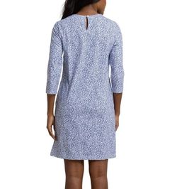 Style 1-1819458-3855 SOUTHERN TIDE Blue Size 0 Spandex Long Sleeve Cocktail Dress on Queenly