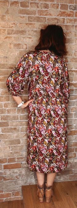 Style 1-2005436242-2696 Soya Concept Red Size 12 Sleeves Plus Size Print Cocktail Dress on Queenly