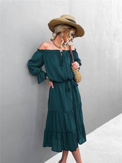 Style 1-2023120804-3011 Anna-Kaci Green Size 8 Free Shipping Cocktail Dress on Queenly