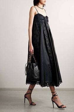 Style 1-203563731-1498 JONATHAN SIMKHAI Black Size 4 Embroidery Free Shipping Cocktail Dress on Queenly