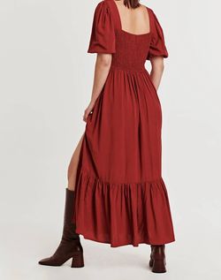 Style 1-226829223-3236 DEAR JOHN DENIM Red Size 4 Military Straight Dress on Queenly