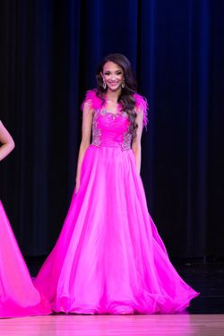Sherri Hill Pink Size 4 Ball gown on Queenly