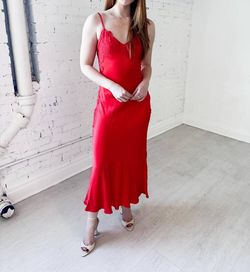 Style 1-3120863698-3236 BARDOT Red Size 4 Polyester Tall Height Cocktail Dress on Queenly