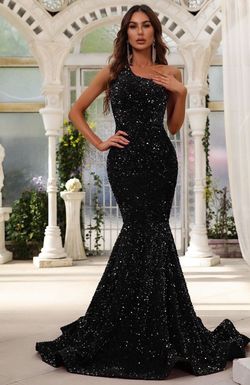 Faeriesty Black Size 0 Mermaid Dress on Queenly