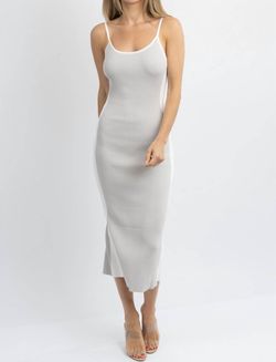 Style 1-3431874082-2696 LE LIS Gray Size 12 Grey Spaghetti Strap Cocktail Dress on Queenly