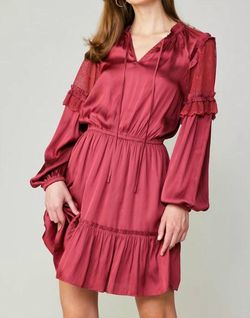 Style 1-3451476179-2696 current air Red Size 12 Long Sleeve Polyester Lace Cocktail Dress on Queenly