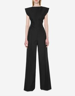 Style 1-3573068012-1572 Philosophy di Lorenzo Serafini Black Size 42 Straight Plus Size Free Shipping Jumpsuit Dress on Queenly