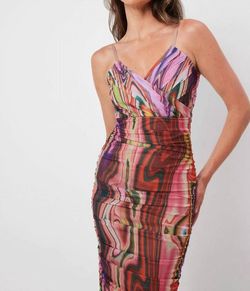 Style 1-3703548184-2791 ELLIATT Multicolor Size 12 Tall Height Free Shipping Polyester Cocktail Dress on Queenly