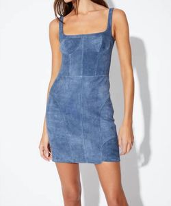 Style 1-3740905851-1901 RtA Blue Size 6 Bustier Mini Square Neck Cocktail Dress on Queenly