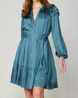 Style 1-3970414843-2696 current air Blue Size 12 Sleeves Polyester Plus Size Cocktail Dress on Queenly