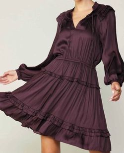 Style 1-3983909974-3236 current air Purple Size 4 Long Sleeve Cocktail Dress on Queenly