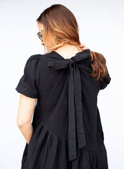 Style 1-4238618752-3471 BUCKETLIST Black Size 4 Tall Height Casual Sorority Rush Cocktail Dress on Queenly