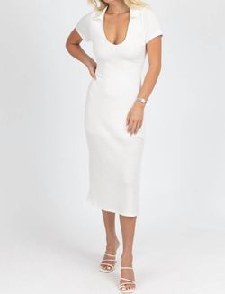 Style 1-506546996-2696 LE LIS White Size 12 Side Slit Free Shipping Mini Cocktail Dress on Queenly