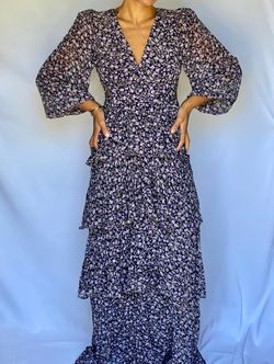 Style 1-799469544-3855 ASTR Purple Size 0 Tall Height Polyester Straight Dress on Queenly