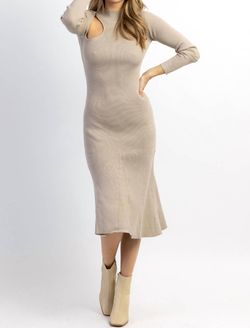 Style 1-956166398-2696 LUSH Nude Size 12 Tall Height Free Shipping Polyester Cocktail Dress on Queenly