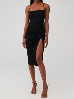 Style 1-4098075693-3855-1 Amanda Uprichard Black Size 0 Tall Height Cocktail Dress on Queenly