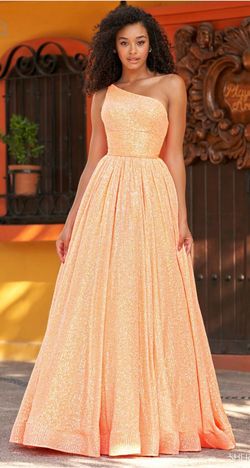 Style 54847 Sherri Hill Nude Size 10 Jersey 50 Off 70 Off Ball gown on Queenly